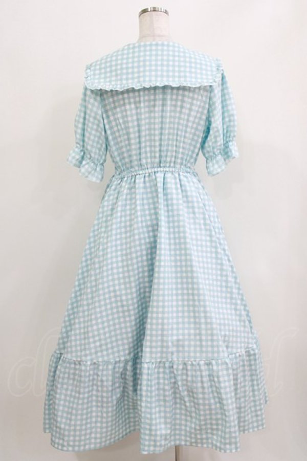 画像3: m petit by misako / TT*AMギンガムチェック M サックス H-26-03-16-017-LO-OP-NS-ZH (3)