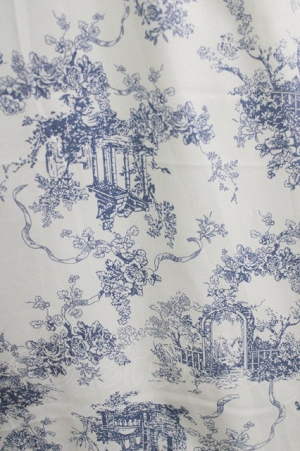 画像4: m petit by misako / トワルドジュイOPハンソデ L オフ/ブルー H-26-03-16-020-LO-OP-NS-ZH (4)