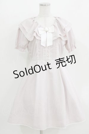 画像: Honey Cinnamon / パールバックルリボンワンピース Free ピンク H-26-03-16-022-LO-OP-NS-ZH