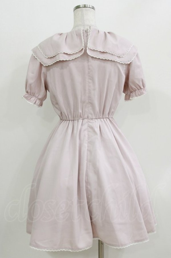 画像3: Honey Cinnamon / パールバックルリボンワンピース Free ピンク H-26-03-16-022-LO-OP-NS-ZH (3)