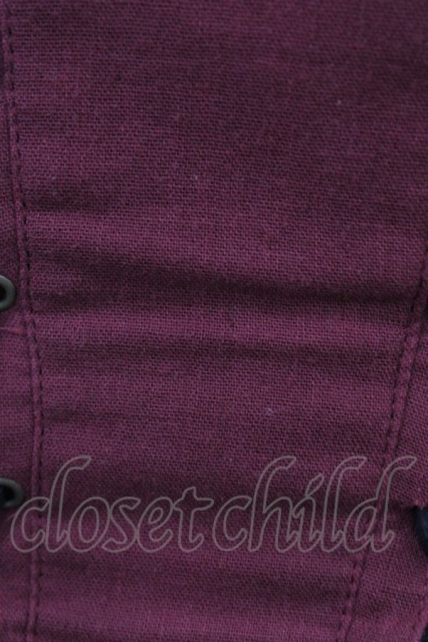 画像6: ATELIER PIERROT / Midnight Reverie gauzeジャンパースカート F ワイン H-26-03-17-1023-EL-OP-KB-ZH (6)