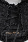 画像3: ATELIER PIERROT / Lace up Ribbon Heart Bag 黒  H-26-03-17-1003-EL-BG-AK-ZH (3)