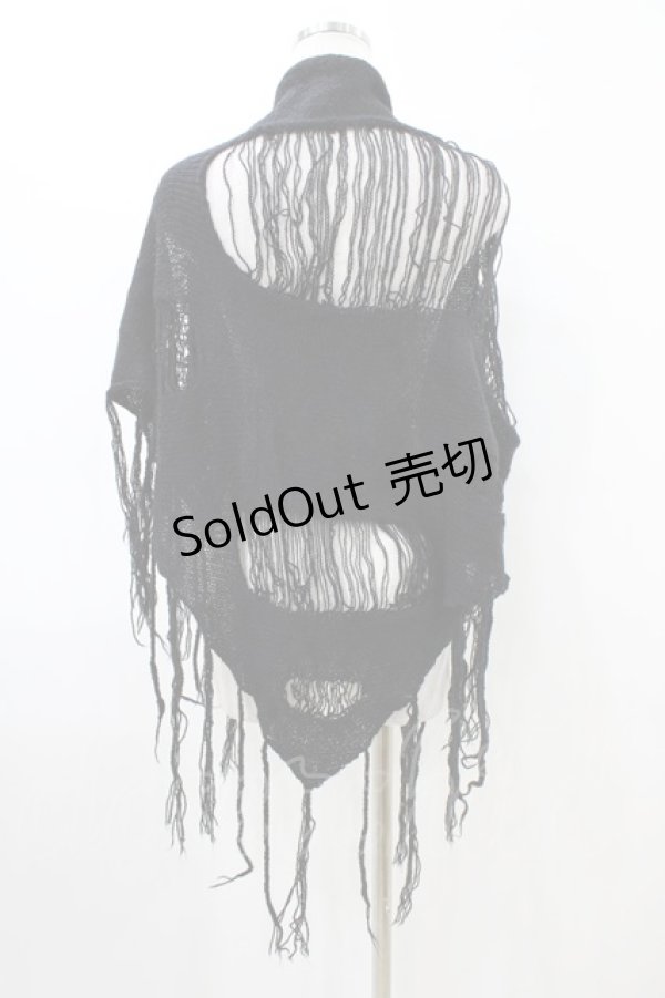 画像2: BPN / ダメージストール  ブラック H-26-03-17-1004-GO-ZA-KB-ZH (2)