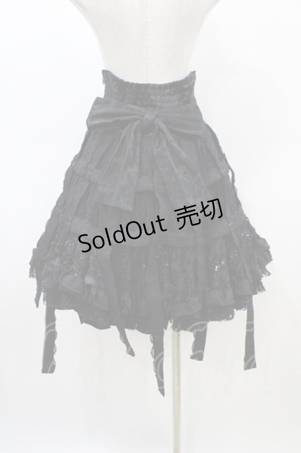 画像2: FRILL / Bird Cageスカート  ブラック H-26-03-17-1032-HN-SK-KB-ZH (2)