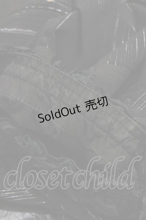 画像4: h.naoto Blood / レイヤード風ノースリーブブラウス  ブラック H-26-03-17-1038-HN-BL-KB-ZH (4)