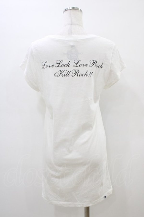 画像2: HYSTERIC GLAMOUR / COURTNEY LOVE Tシャツ  白 H-26-03-17-1042-PU-TO-KB-ZH (2)