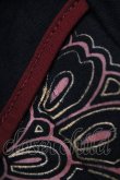 画像5: Ozz oneste / チャイナ刺繍半袖チュニック  黒×赤 H-26-03-17-1045-OO-TO-AK-ZH (5)