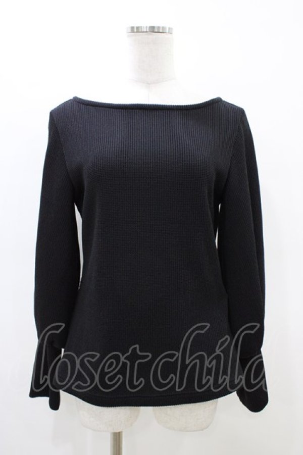 画像3: Na+H / er+リバーシブルカットソー  黒 H-26-03-17-1048-PU-TO-AK-ZH (3)