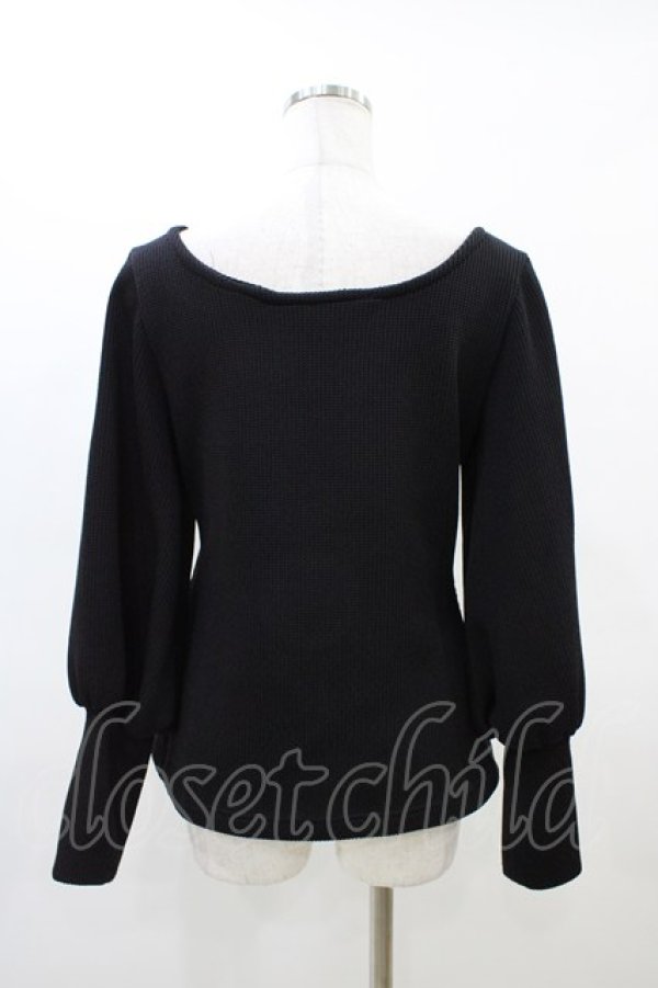 画像4: Na+H / er+リバーシブルカットソー  黒 H-26-03-17-1048-PU-TO-AK-ZH (4)