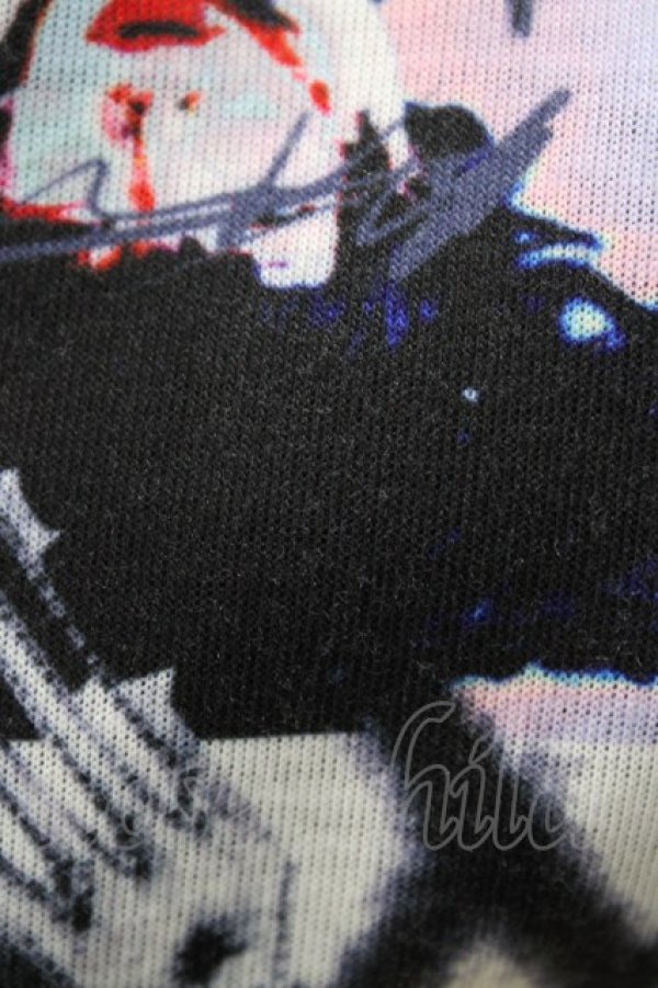 画像4: KINGLYMASK / リボンタイ付半袖カットソーシャツ  ホワイト H-26-03-17-1051-PU-BL-KB-ZH (4)