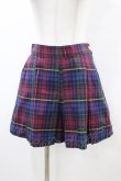 画像1: MILK / dormitoryキュロット  ネイビー×カラフル H-26-03-17-1007-ML-PA-AK-ZH (1)