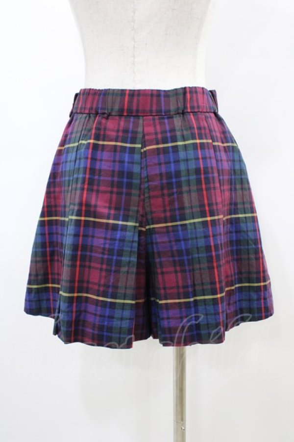 画像2: MILK / dormitoryキュロット  ネイビー×カラフル H-26-03-17-1007-ML-PA-AK-ZH (2)