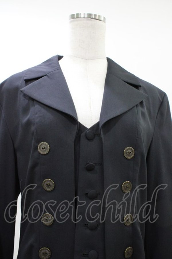 画像4: ATELIER BOZ / ローランドジャケット  ブラック H-26-03-17-1011-EL-CO-KB-ZH (4)