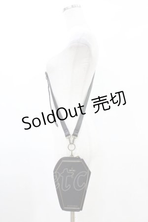 画像: ATELIER PIERROT / Pochette a la carte Series Smartphone Multi Case Coffin  黒 H-26-03-17-1002-EL-BG-AK-ZH