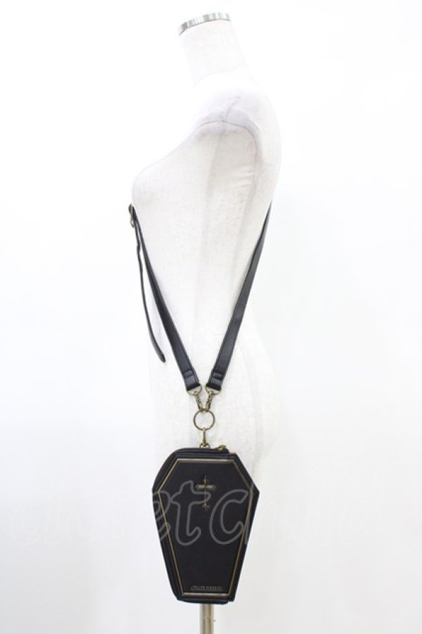 画像1: ATELIER PIERROT / Pochette a la carte Series Smartphone Multi Case Coffin  黒 H-26-03-17-1002-EL-BG-AK-ZH (1)