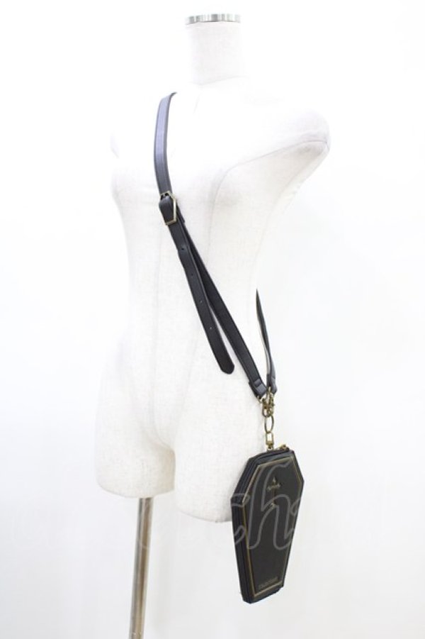 画像2: ATELIER PIERROT / Pochette a la carte Series Smartphone Multi Case Coffin  黒 H-26-03-17-1002-EL-BG-AK-ZH (2)