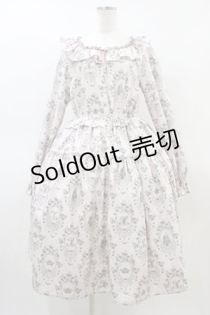 画像: Melody BasKet / Rose Princessブラウスワンピース L ピンク H-26-03-17-1021-LO-OP-KB-ZH