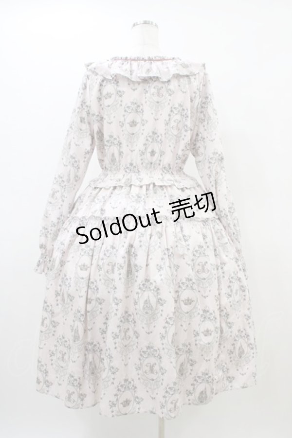 画像2: Melody BasKet / Rose Princessブラウスワンピース L ピンク H-26-03-17-1021-LO-OP-KB-ZH (2)