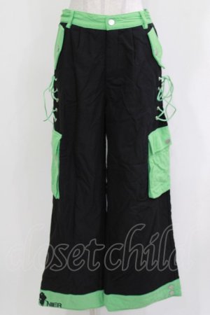 画像: NieR Clothing / 内側防寒4POCKET WIDE CARGO PANTS  シエルカラー H-26-03-18-026-PU-PA-KB-ZH