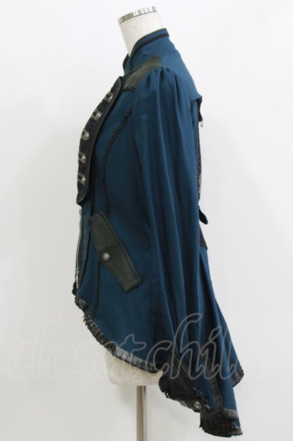 画像2: Rozen Kavalier / ナポレオンフィッシュテールジャケット  ブルー H-26-03-18-027-OO-JA-KB-ZH (2)