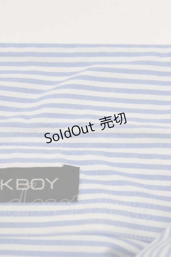 画像5: MILKBOY / ヘンゼルAndグレーテルシャツ  ストライプ(サックス) H-26-03-18-038-MB-BL-KB-ZH (5)