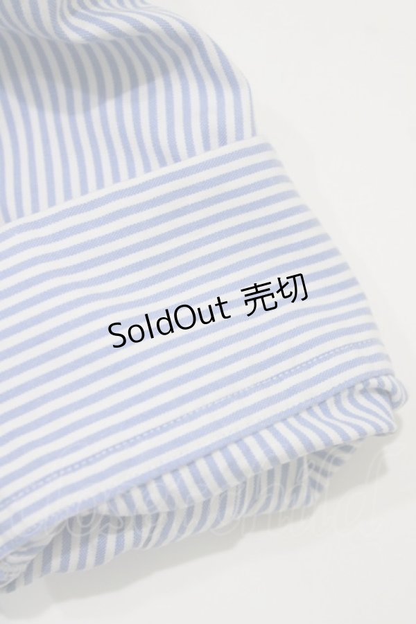 画像6: MILKBOY / ヘンゼルAndグレーテルシャツ  ストライプ(サックス) H-26-03-18-038-MB-BL-KB-ZH (6)