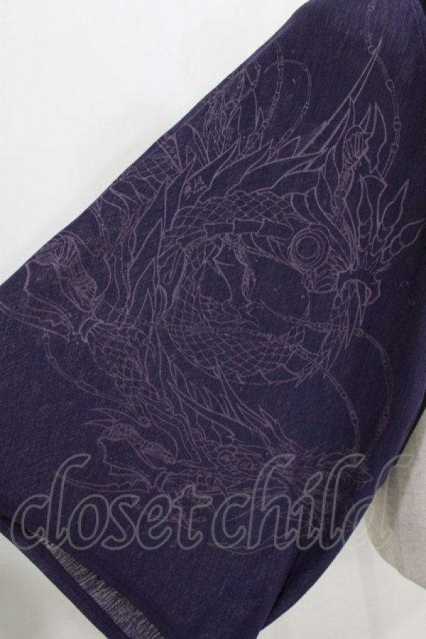 画像4: Qutie Frash / ポンチョカーデ  パープル H-26-03-18-040-QU-TO-KB-ZH (4)