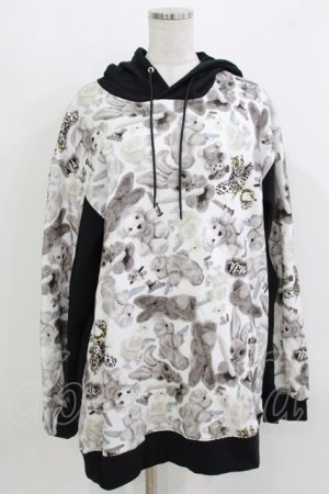 画像: MILKBOY / KILL IT SOFTLY HOODIE  モノトーン×クロ H-26-03-18-047-MB-TO-KB-ZH