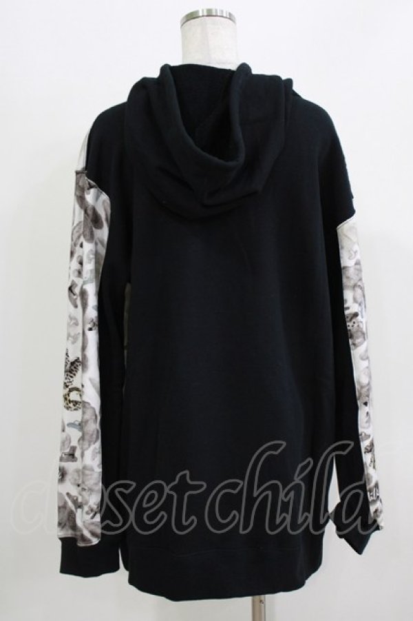 画像3: MILKBOY / KILL IT SOFTLY HOODIE  モノトーン×クロ H-26-03-18-047-MB-TO-KB-ZH (3)