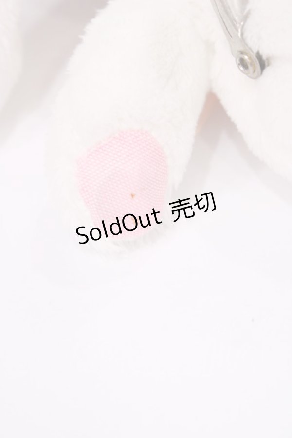 画像4: BABY,THE STARS SHINE BRIGHT / うさくみゃガマ口ミニ  オフ白 H-26-03-18-1038-BA-ZA-NS-ZH (4)