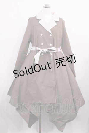 画像: Favorite / 2wayトレンチスクエアワンピ Free ブラウン H-26-03-18-1008-LO-OP-NS-ZH