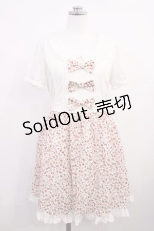 画像: LIZ LISA / ドッキング花柄チュールワンピース Free オフ H-26-03-18-1015-LO-OP-NS-ZH