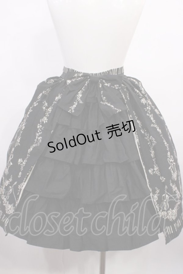 画像2: Innocent World / フィルハーモニーエンジェルスカート Free ブラック H-26-03-18-1002-IW-SK-NS-ZH (2)