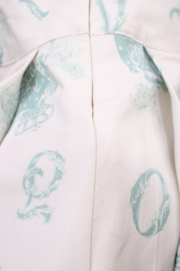 画像3: ALICE and the PIRATES / アリスとアルファベットの迷宮柄スカート Free 生成り H-26-03-18-1019-PA-SK-NS-ZH (3)