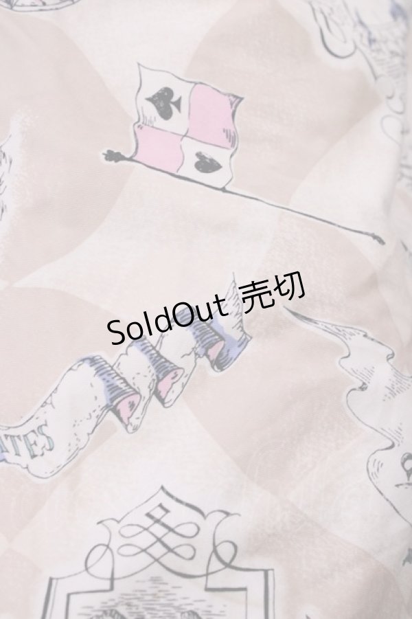 画像3: ALICE and the PIRATES / ALICE'S NEVER VOYAGE柄スカート Free ベージュ H-26-03-18-1020-PA-SK-NS-ZH (3)