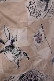 画像4: ALICE and the PIRATES / ALICE'S NEVER VOYAGE柄スカート Free ベージュ H-26-03-18-1020-PA-SK-NS-ZH (4)
