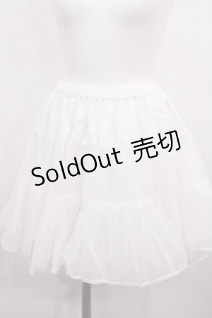 画像: BABY,THE STARS SHINE BRIGHT / ふわふわパニエ Free ホワイト H-26-03-18-1024-BA-SK-NS-ZH