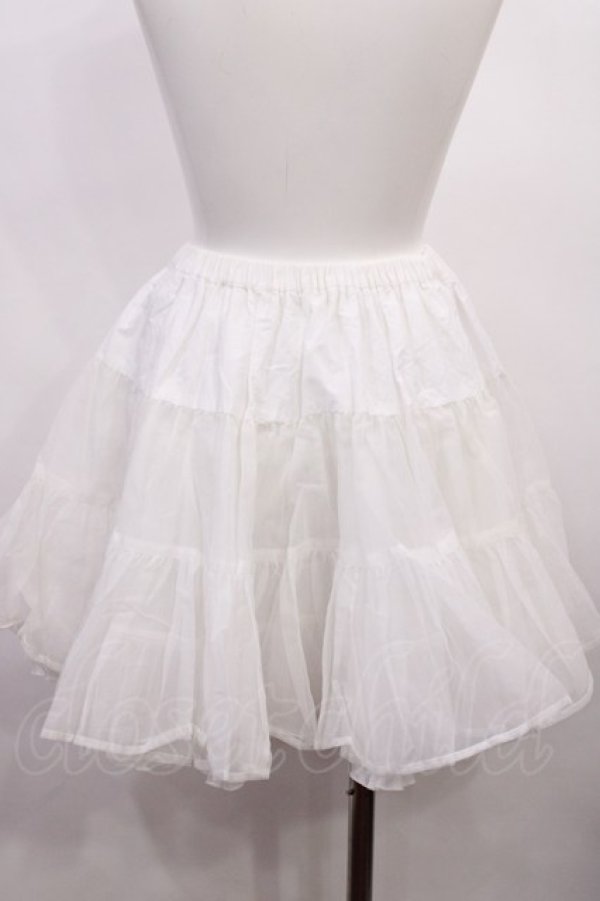 画像2: BABY,THE STARS SHINE BRIGHT / ふわふわパニエ Free ホワイト H-26-03-18-1024-BA-SK-NS-ZH (2)