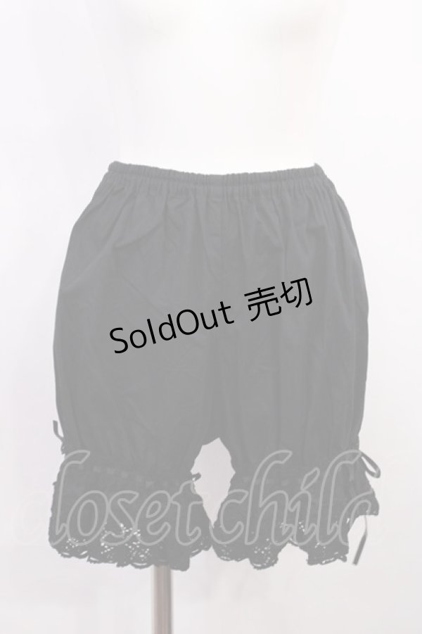 画像1: BABY,THE STARS SHINE BRIGHT / トーションレースドロワーズ Free ブラック H-26-03-18-1026-BA-PA-NS-ZH (1)