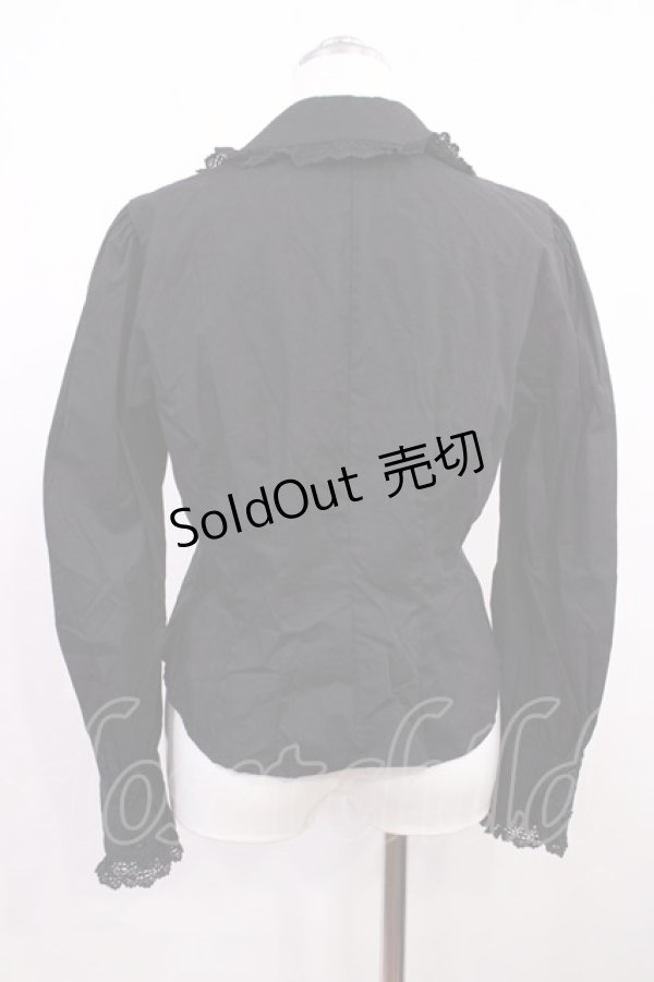 画像2: BABY,THE STARS SHINE BRIGHT / メアリーブラウス Free ブラック H-26-03-18-1027-BA-BL-NS-ZH (2)