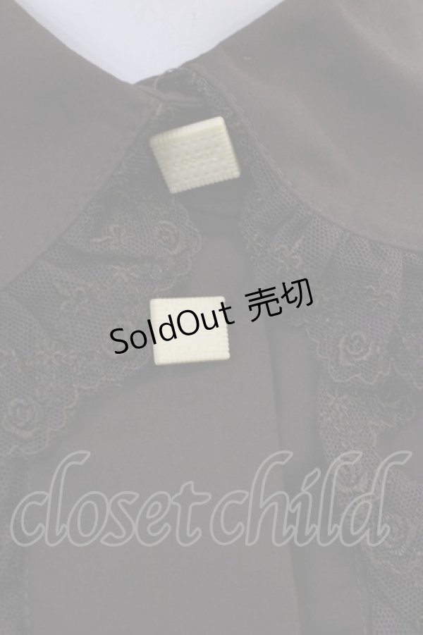 画像3: Innocent World / クッキーボタンブラウス L ショコラ H-26-03-18-1028-IW-BL-NS-ZH (3)