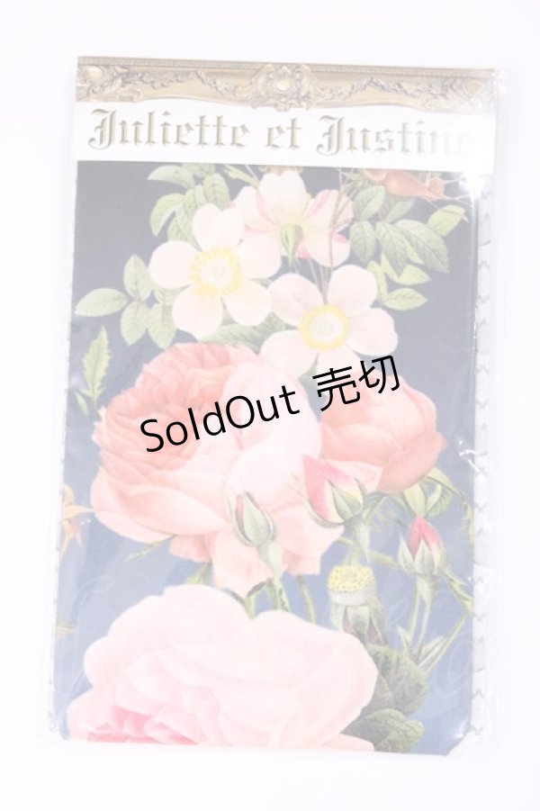 画像1: Juliette et Justine / Cherie de Chausettes  ネイビー H-26-03-18-1036-CL-ZA-NS-ZH (1)