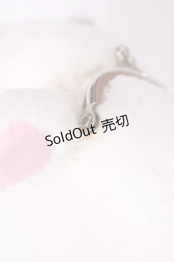 画像3: BABY,THE STARS SHINE BRIGHT / うさくみゃガマ口ミニ  オフ白 H-26-03-18-1037-BA-ZA-NS-ZH (3)