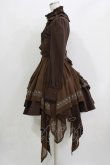 画像2: OZZ ANGELO / Rose Perfumeワンピース  ブラウン H-26-03-18-001-OO-OP-KB-ZH (2)
