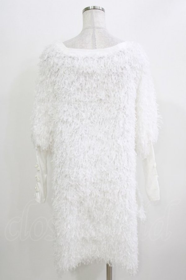 画像3: Qutie Frash / パフスリーブチュニック  白 H-26-03-18-048-QU-OP-KB-ZH (3)