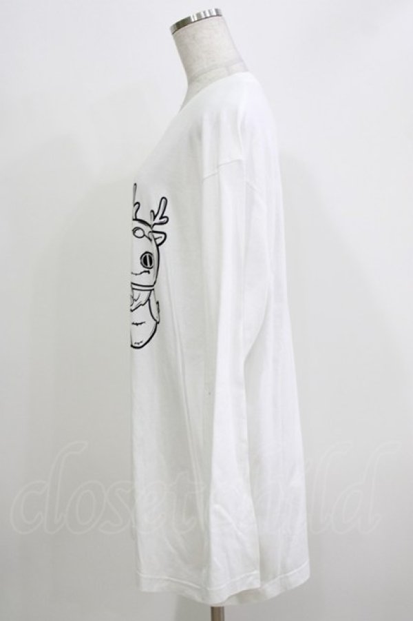 画像2: NieR Clothing / COTTON LONG CUTSEW XL 白 H-26-03-18-053-PU-TO-KB-ZH (2)