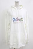 画像1: NieR Clothing / プリントPULLOVER PARKA 2XL 白 H-26-03-18-056-PU-TO-KB-ZH (1)