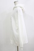 画像2: NieR Clothing / プリントPULLOVER PARKA 2XL 白 H-26-03-18-056-PU-TO-KB-ZH (2)