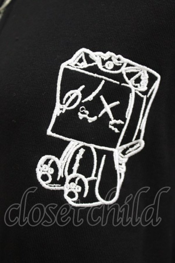 画像4: NieR Clothing / 猫耳ハーネスZIPパーカー  黒×青 H-26-03-18-059-PU-TO-KB-ZH (4)