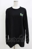画像1: Candy Stripper / 8bit　L/S TEE  黒 H-26-03-18-060-PU-TO-KB-ZH (1)